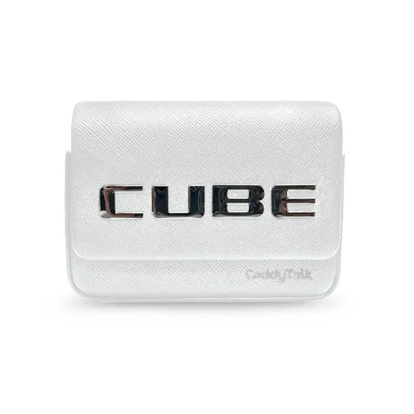 CaddyTalk Cube Rangefinder - White Pouch