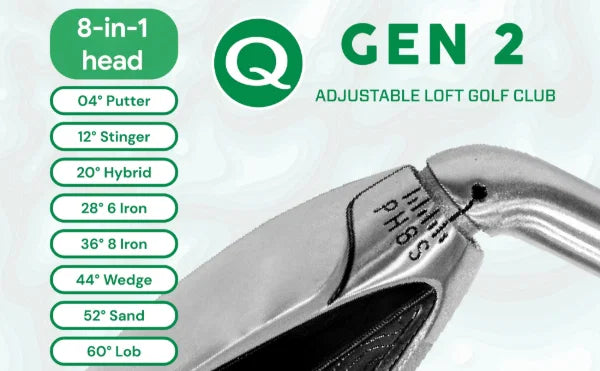 Q Gen 2 Adjustable Loft Golf Club - Steel Shaft