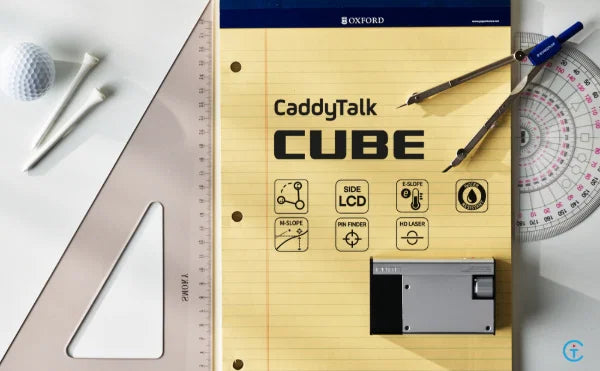CaddyTalk Cube Rangefinder - Black Pouch