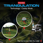 CaddyTalk Cube Rangefinder - Black Pouch